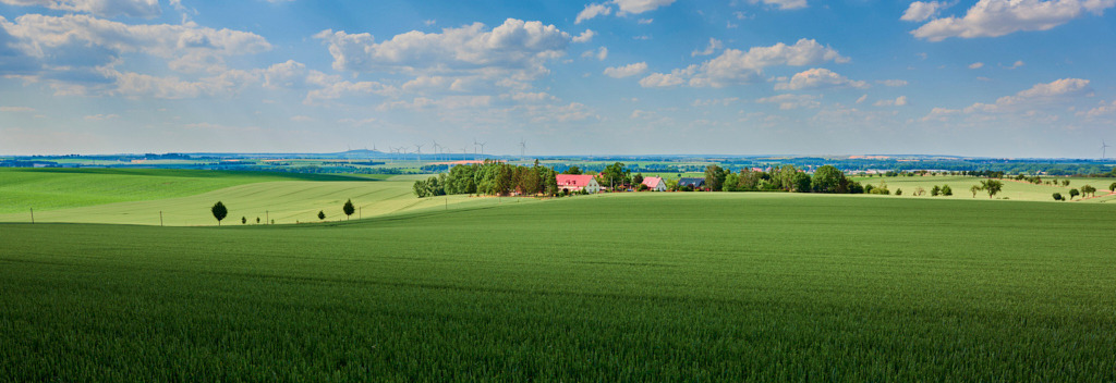 Blick vom Huthübel nach Steudten | Fotos als Raumschmuck - Realisiert mit Pictrs.com