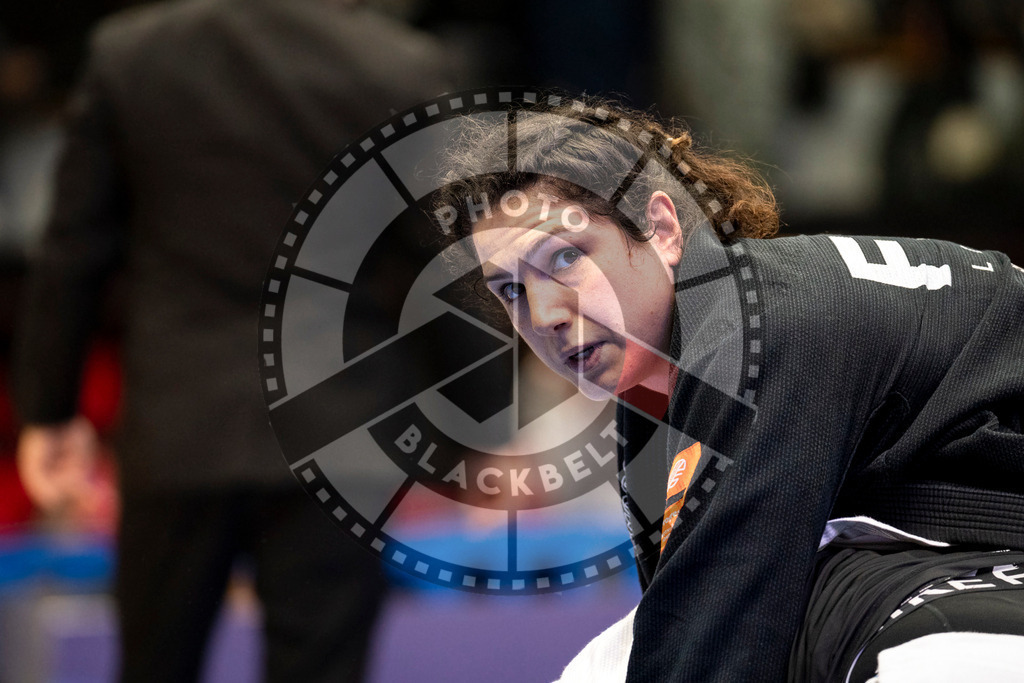 20240121PBB5822 | Fighters compete during the second day of the IBJJF European Championship in Paris, France, on January 21, 2024.