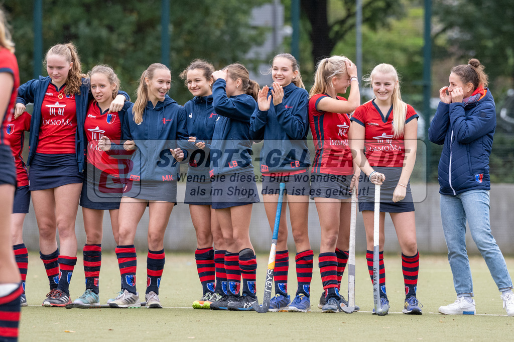 SFE_20231022_0187 | Deutsche Meisterschaft Weibliche U16 Finale Berliner HC - Harvestehuder THC am 22.10.2023 in Köln (Düsseldorfer Hockeyclub 1905 e.V.), Photo: Stephan Fehrmann 2023 (Sports-Gallery)