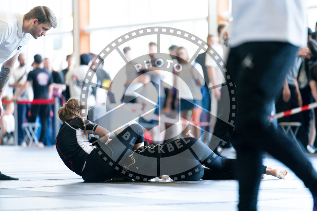 20240608PBB01770 | Fighters compete during the ILLCS VII summer edition luta livre competition in Hannover, Germany, on June 8, 2024.