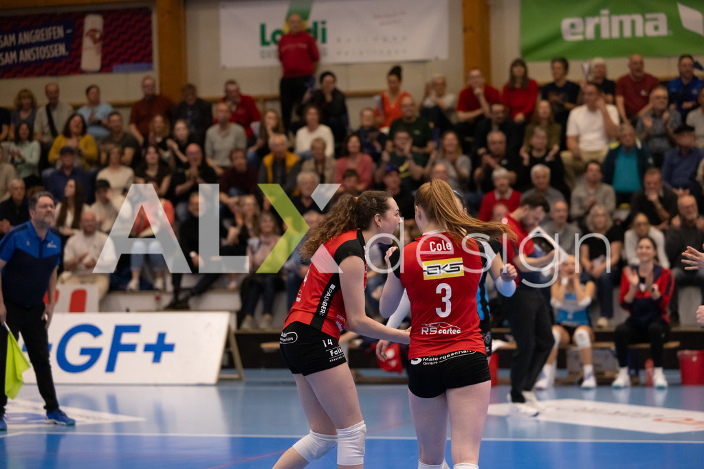 Volleyball I Frauen I Saison 2025-2026 I Volleyball NLA | Women I 1/2 Finals I  VC Kanti Schaffhausen - Sm'Aesch Pfeffingen I 22.03.2026 | 14 Josipa Marković (HR) (VC Kanti Schaffhausen) – Aussen - Realisiert mit Pictrs.com