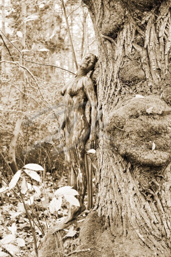 NatureArt-KLÜTLAUB_R2946 | Elegante Silouette in Sepia | #008 | Modell: Tatjana Heinz | Foto: Tschiponnique Skupin - Realisiert mit Pictrs.com