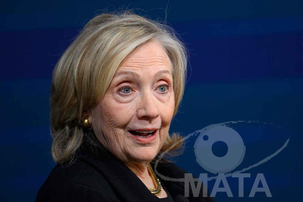 _DWA4054 | Die US-Politikerin Hillary Clinton auf der Veranstaltung Bridging Scholarship and Statecraft im Rahmen der Münchner Sicherheitskonferenz 2026. München, 13.02.2026 Bayern Deutschland  - Realisiert mit Pictrs.com