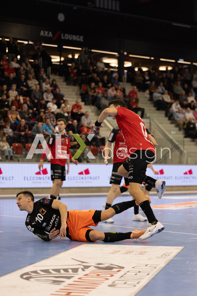Handballen I Herren I Saison 2025-2026 I Quickline Handball League 2026 | Men I 18. Spieltag I Pfade Winterthur - Kadetten Schaffhausen I 20.12.2025 | 10 Josip Perić (Kadetten Schaffhausen) - Rückraum mitte - Realisiert mit Pictrs.com