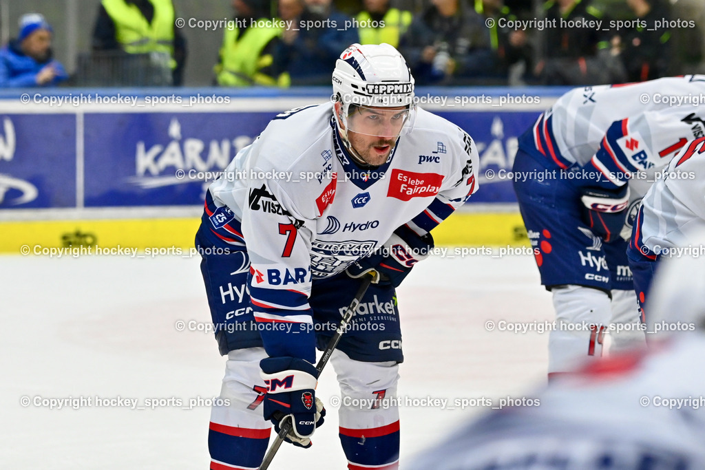 EC IDM WÄRMEPUMPEN VSV vs. HYDRO FEHERVAR AV 19 | #7 Stajnoch Martin HYDRO FEHERVAR, EC IDM WÄRMEPUMPEN VSV vs. HYDRO FEHERVAR AV 19, EC IDM WÄRMEPUMPEN VSV vs. HYDRO FEHERVAR AV 19 am 20.11.2024 in Villach (Stadthalle Villach), Austria, (Photo by Bernd Stefan)