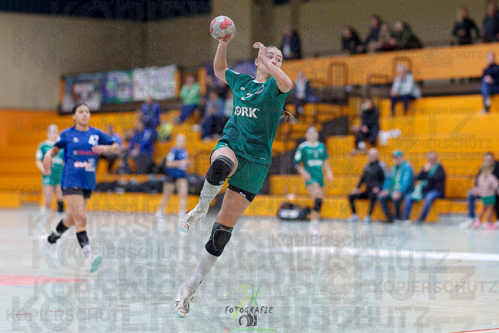 Jugenbundesliga wJB; HSG Kleenheim/Langgöns - SG Kappelwindeck/Steinbach | Jugenbundesliga wJB; HSG Kleenheim/Langgöns - SG Kappelwindeck/Steinbach am 23.11.2025 in Oberkleen (Weidig-Halle)Photo © 2025 - Jörg Heinrich - Realisiert mit Pictrs.com