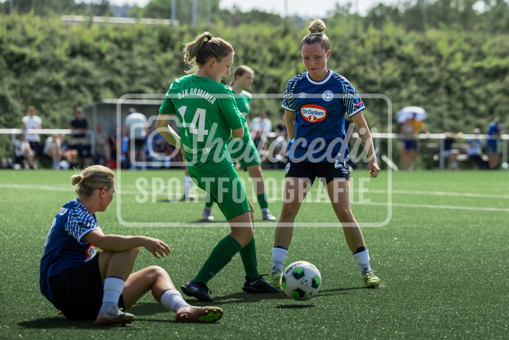 Fußball I Frauen I Freundschaftsspiel I DJK Arminia Ibbenbüren - DSC Arminia Bielefeld I 14827 | realhellocedii - Realisiert mit Pictrs.com