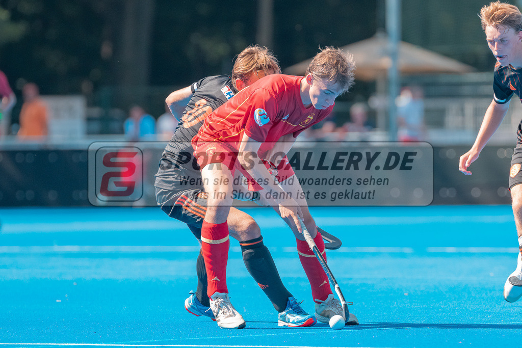HK_20230711_101281 | Euro Hockey MU18 Spain vs Netherlands Championship Girls &amp; Boys am 11.7.2023 CHTC , Krefeld ,