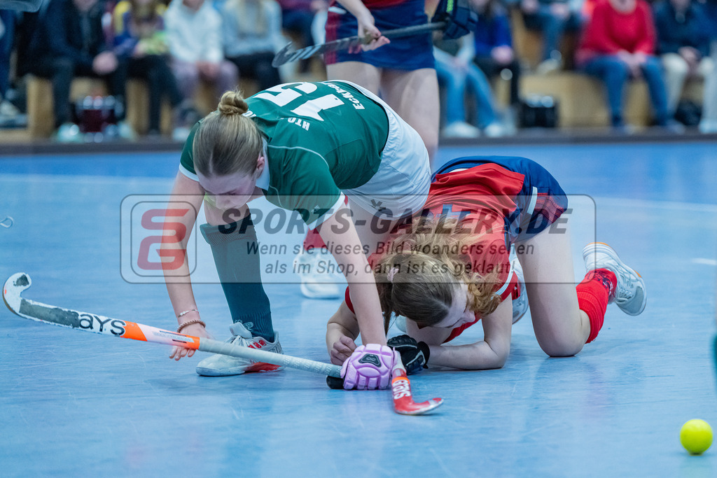 HK_20240303_109191 | Spiel um Platz 3 Deutsche Meisterschaft WU16 am 3.3.2024 Halle DHC, Düsseldorf ,