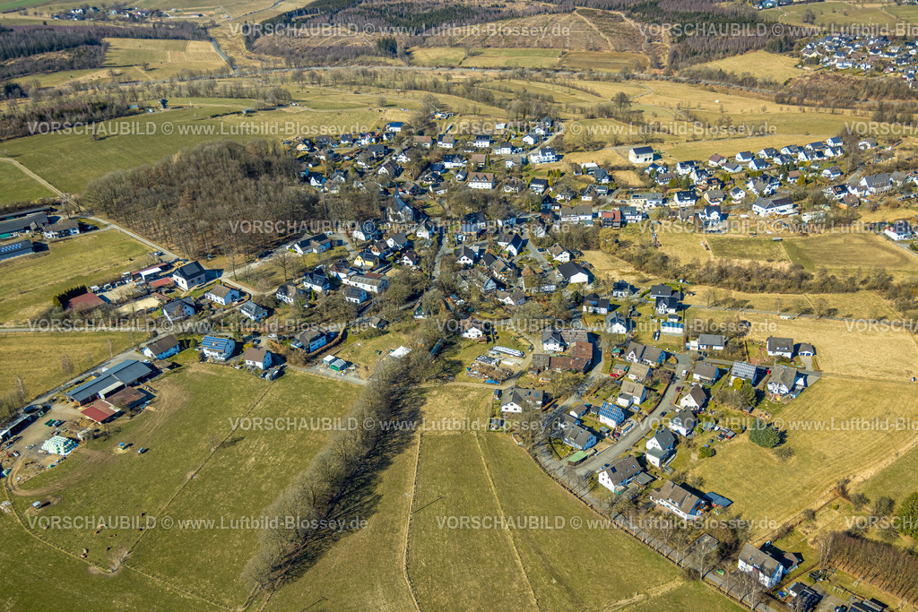 Wenden250307596Heid | Luftbild, Wohngebiet Ortsansicht Heid, Rothemühle, Wenden, Sauerland, Nordrhein-Westfalen, Deutschland