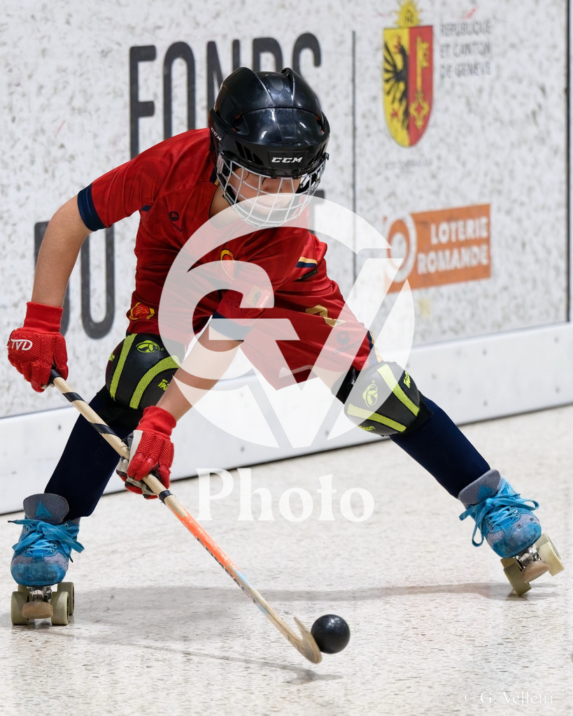 U13  - Geneve RHC v HC Munsingen W  |  during the U13  match between Geneve RHC and HC Munsingen W  at Centre sportif de la queue d'arve in Geneve, Switzerland
