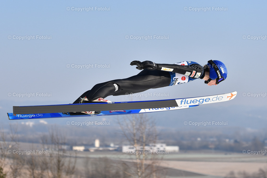 A_LUI_20230210_0033 | HINZENBACH, AUSTRIA, NORDIC SKIING, WOMEN TEAM-SKI JUMPING - FIS WORLD CUP 
IM BILD: Julia Clair (FRA)                 

FOTO:FOTOLUI/UW