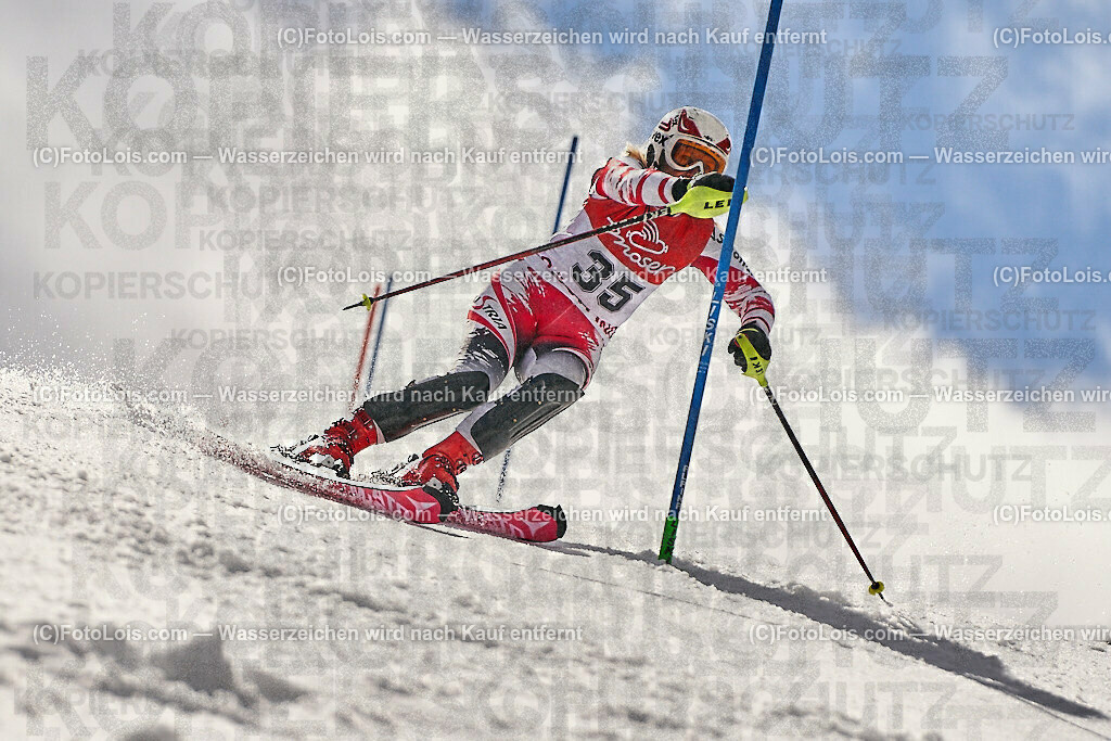 ALS1214_WCM-SL-II_Kat-C_Hirschhofer Ingrid | (C)FotoLois.com, Alois Spandl, World Criterium Masters Ski Alpin 2023 Hochkar, Slalom, Kategorie C, Di 21. März 2023.