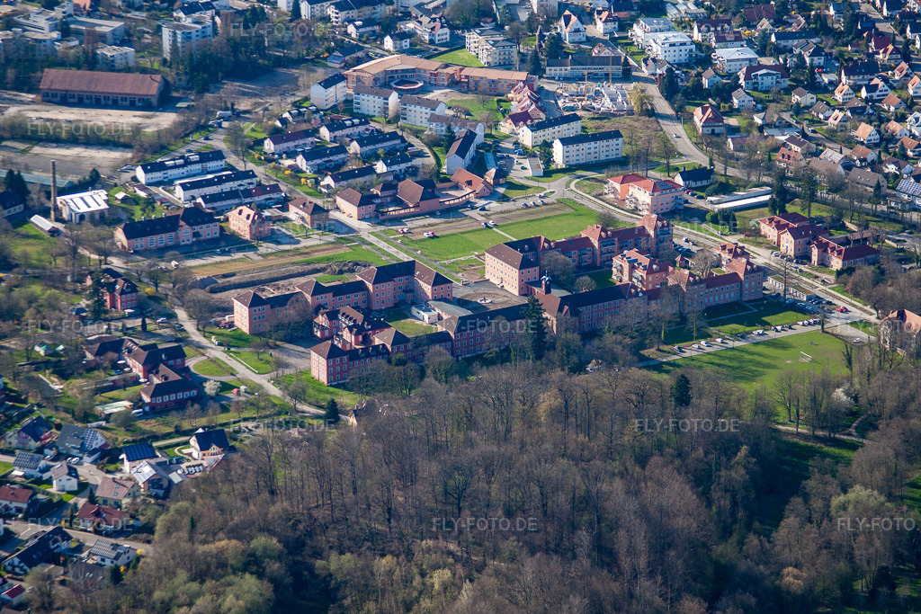 Luftbild: Illenau in Achern im Bundesland Baden-Württemberg in Deutschland. Foto: IMG_56305.jpg vom 14.04.2013 durch Werner Riehm/FLY-FOTO.de