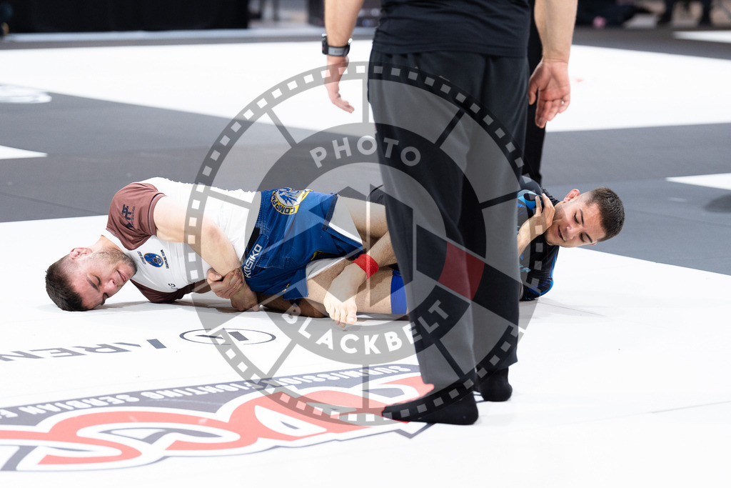 20260215PBB0621 | Fighters compete during the ADCC European Trials competition day 2 in Belgrade, Serbia, on February 15, 2026.