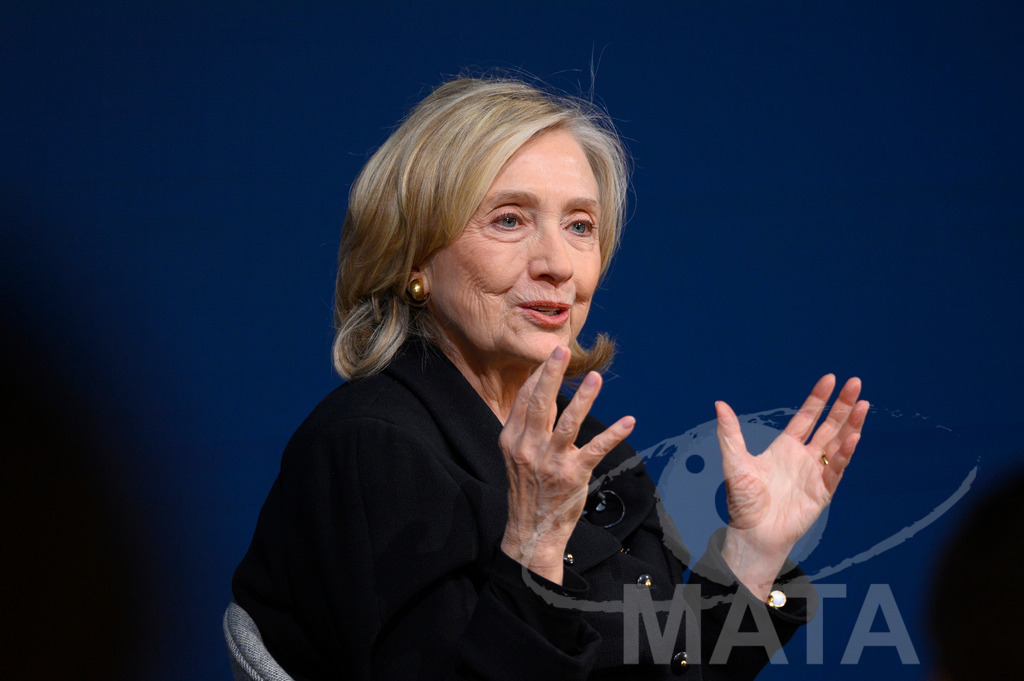 _DWI3169 | Die US-Politikerin Hillary Clinton auf der Veranstaltung Bridging Scholarship and Statecraft im Rahmen der Münchner Sicherheitskonferenz 2026. München, 13.02.2026 Bayern Deutschland  - Realisiert mit Pictrs.com