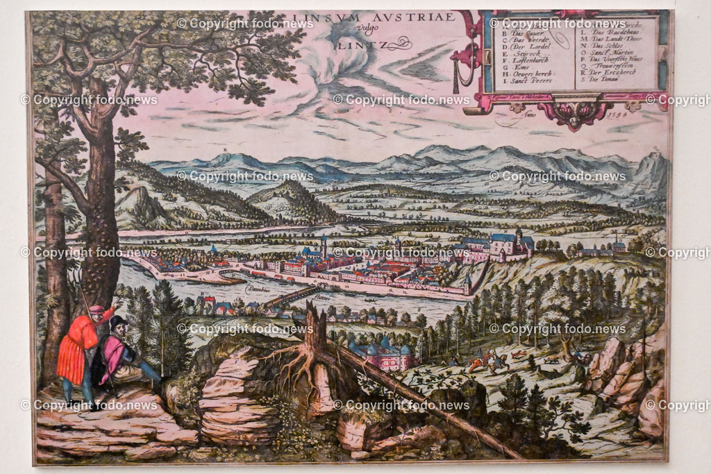 Nordico_ Stadtmuseum Linz_ Ausstellung Linz_ 50 Jahre Nordico_ 17.07.2023-18 | 17.07.2023, Linz, AUT, Nordico, Stadtmuseum Linz, im Bild Ansicht Linz 