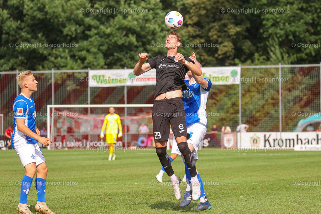 Giessen_Darmstadt (339) | 16.07.2023; Testspiel; Waldstadion Gießen; FC Gießen - SV Darmstadt 98; Ergebnis: 2:0 (0:0)