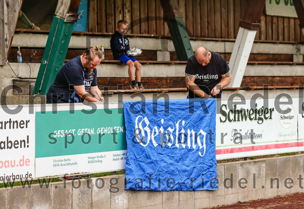 2023-08-04_002_FC_Forstern_gegen_FC_Langengeisling_II | Forstern, Deutschland, 04.08.2023:
Fußball, Kreisklasse 2023 / 2024, 1. Spieltag, FC Forstern gegen FC Langengeisling II, Endergebnis: 2:1

Foto: Christian Riedel / fotografie-riedel.net