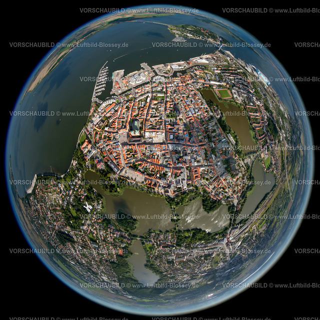 Stralsund12082040a | Innenstadt, Zentrum, City,  Stralsund, Ostsee, Mecklenburg-Vorpommern, Deutschland, Europa