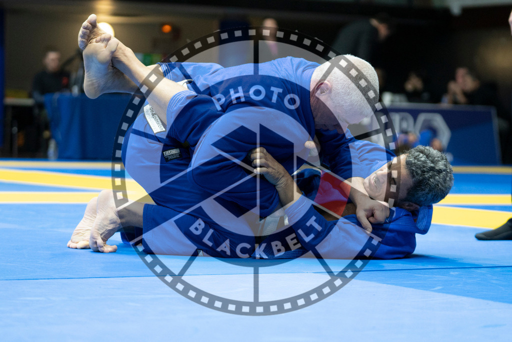 20240119PBB3781 | Fighters compete during the IBJJF European Championship in Paris, France, on January 19, 2024.