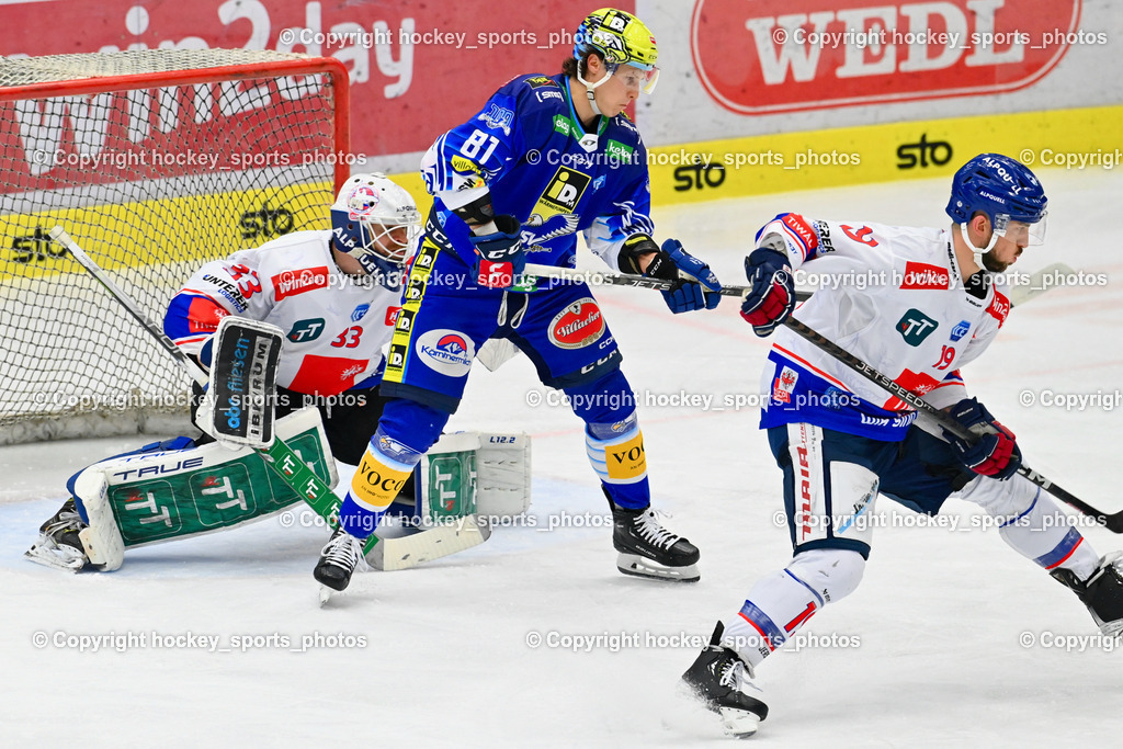 EC IDM Wärmepumpen VSV vs. HC Innsbruck 26.12.2022 | #33 McCollum Thomas Edward, #81 Richter Marco, #19 Cuma Tyler