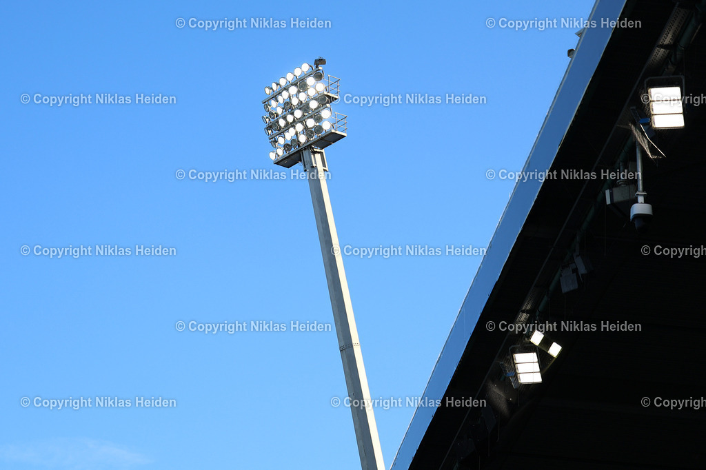 NH_DeutschlandU21_NordirlandU21_U21EMQualifikation_27032026 | Flutlichht im Eintracht-Stadion.Fußball I Junioren I U21-EM-Qualifikation I Saison 2025-2026 I 8. Spieltag I Deutschland U21 - Nordirland U21 I 27.03.2026 I Eintracht-Stadion