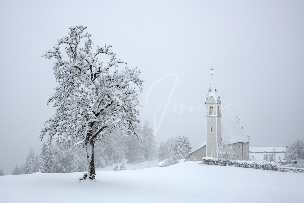 Mösern | Tief verschneites Mösern