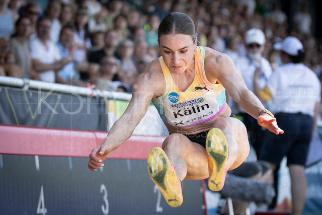 Multisport Event; Ratingen, 28.06.2026 | RATINGEN, GERMANY - JUNE 28, 2026 : Annik Kälin (SUI / Switzerland) competing in the heptathlon’s long jump during the Multisport Event at Stadion Ratingen on June 28, 2026 in Ratingen, Germany.