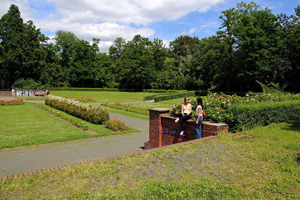 Mariannenpark - Rosengarten | Entdecke über 20 Kategorien Leipzig-Motive: Foto-Downloads, hochwertige Poster, Leinwand- & Fine-Art-Prints. Jetzt Lieblingsfoto im Bildlexikon Leipzig Shop bestellen!