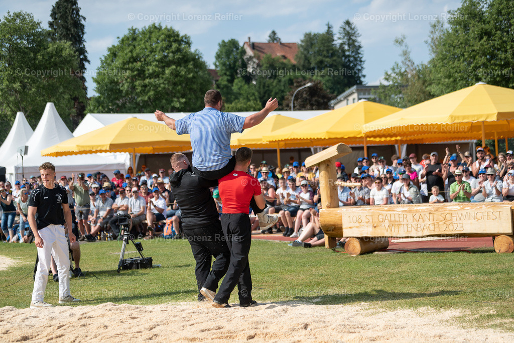 Schwingen -  St.Galler Kantonal 2023 | Wittenbach, 4.6.23, Schwingen - St.Galler Kantonal.