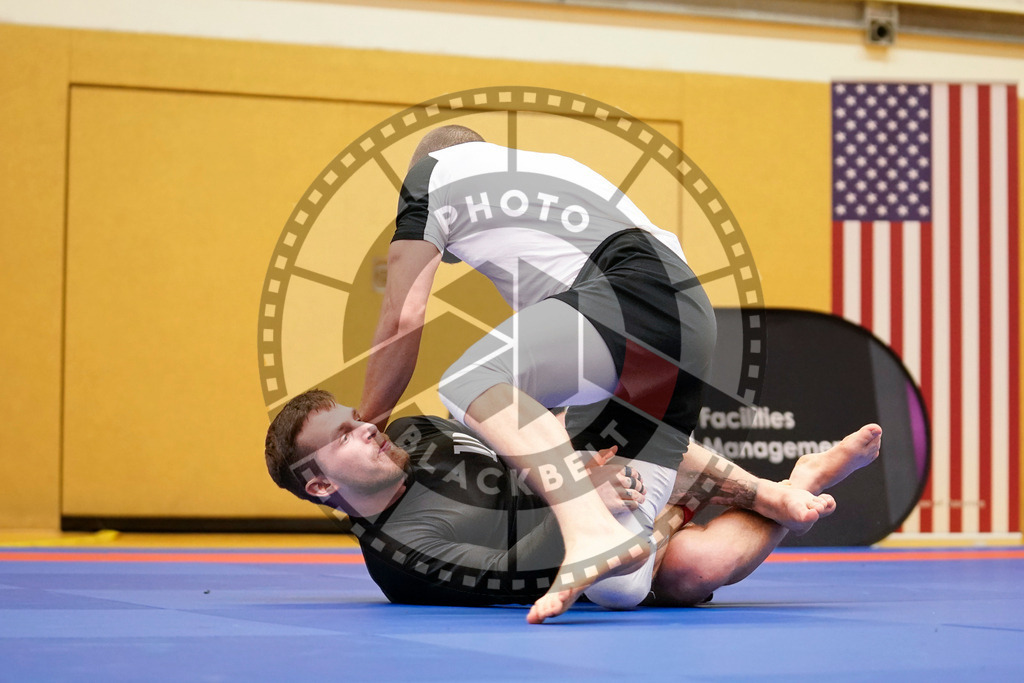 20240203PBB09793 | Fighters compete during the Brazilian Jiu-Jitsu Championship of the AJP Tour in Maintal by Frankfurt am Main, Germany, on February 2, 2024.