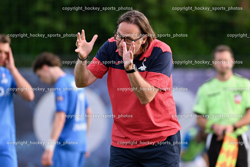 SAK Klagenfurt vs. SVG Bleiburg | Headcoach SAK Richard Huber, SAK Klagenfurt vs. SVG Bleiburg, SAK Klagenfurt vs. SVG Bleiburg am 11.05.2024 in Klagenfurt (Sportpark Welzenegg), Austria, (Photo by Bernd Stefan)