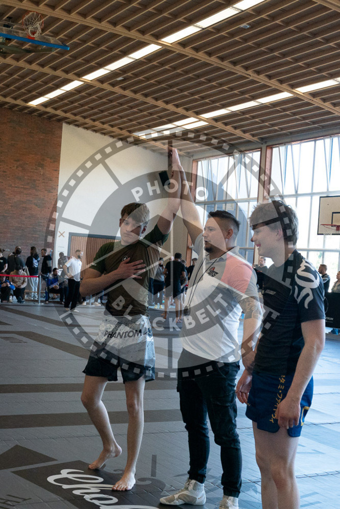 20250329PBB3571 | Fighters compete during the International Luta Livre (ILLCS) Germany IX Spring 2025 Competition spring on March 29, 2025 in Hannover, Germany.© Chiara Dazi
