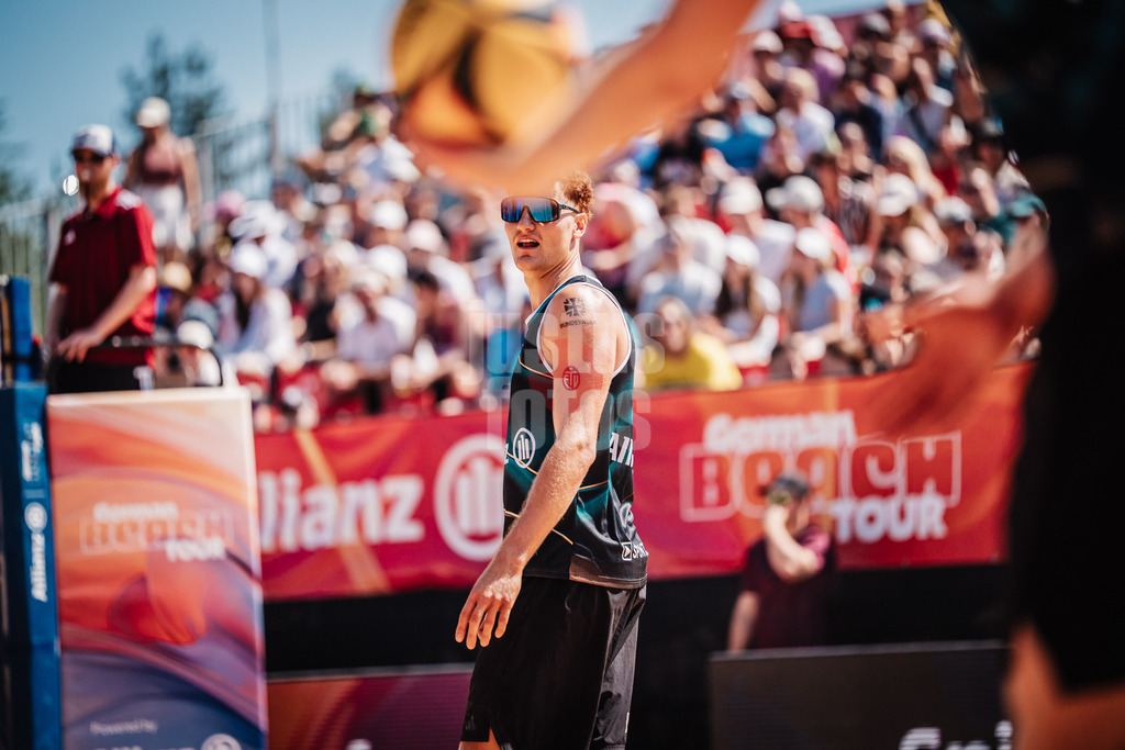 Beachvolleyball | Männer | Allianz German Beach Tour 2025 | Tourstop München | 05.07.2025 | Max Just