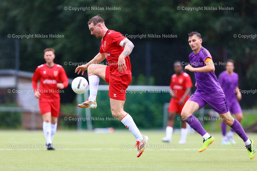 NH_HEBC_HT16_OberligaHamburg_03082025 | #23 Nico Gerber (HT 16)Fußball I Herren I Gamesright Oberliga Hamburg I Saison 2025-2026  I 2. Spieltag I HEBC - HT 16 I 03.08.2025 I Reinmüllerplatz