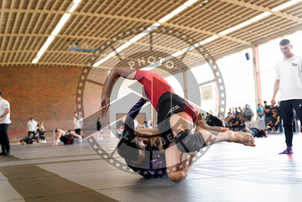 20240608PBB03083 | Fighters compete during the ILLCS VII summer edition luta livre competition in Hannover, Germany, on June 8, 2024.