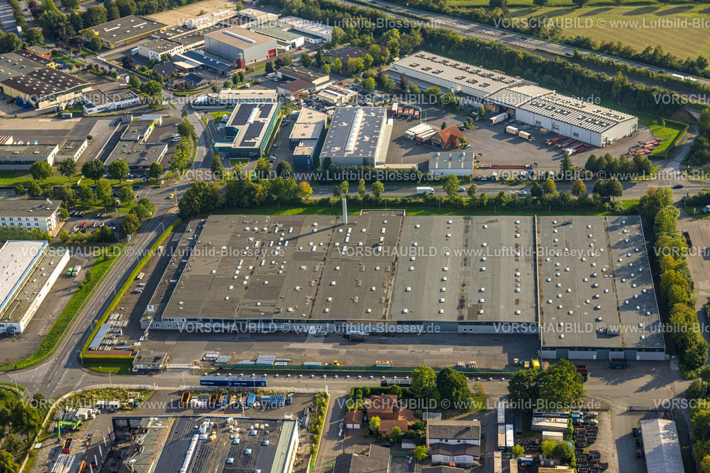 Werl230806575 | Luftbild, Gewerbegebiet Hammer Straße, Kaufland Logistik, Budberg, Werl, Werl-Unnaer Börde, Nordrhein-Westfalen, Deutschland