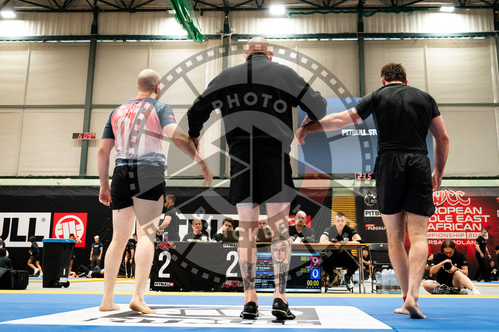 20250906PBB1602 | Fighters compete during the ADCC European Trials  competition in Warsaw, Poland, on September 6, 2025.