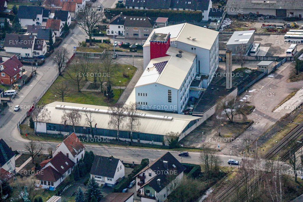 Kandel, WERU Eichenauer | Luftbild: Kandel, WERU Eichenauer in Kandel im Bundesland Rheinland-Pfalz in Deutschland. Foto: IMG_16926.jpg vom 15.02.2009 durch Werner Riehm/FLY-FOTO.de - Realisiert mit Pictrs.com