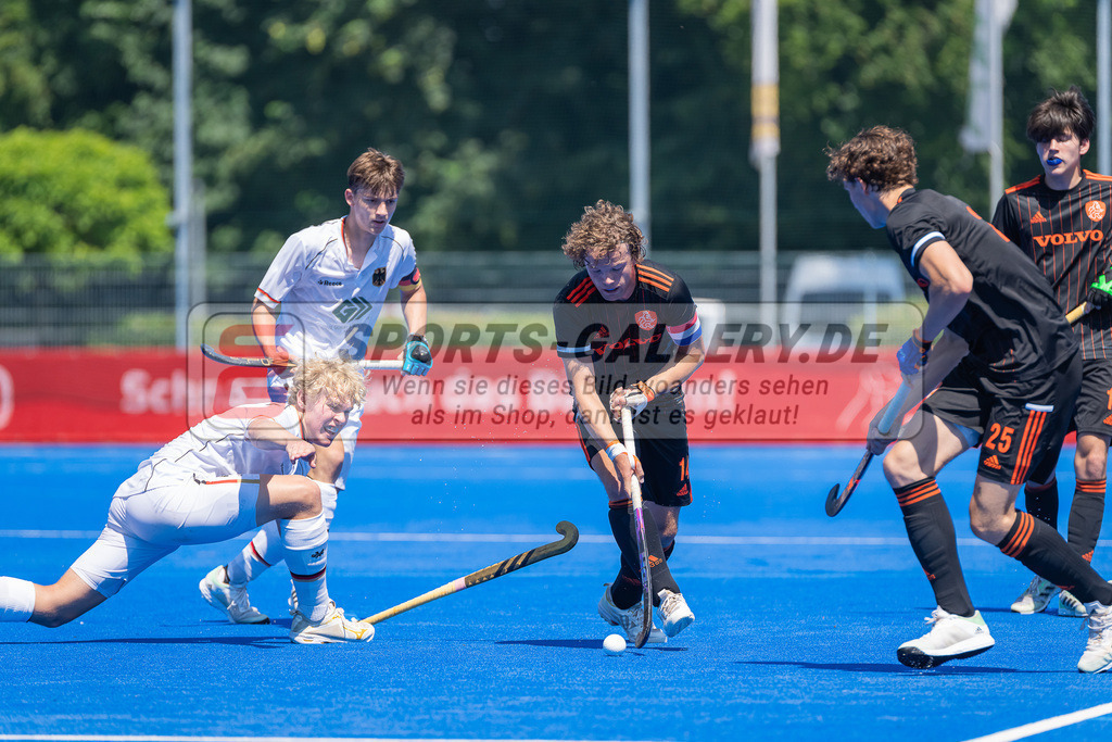 HK_20230625_109146 | mU18 Test Länderspiel Deutschland - Niederlande am 25.6.2023 CHTC , Krefeld ,