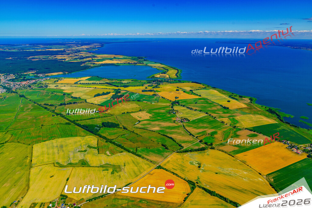 Die Luftbildaufnahme Wilhelmsdorf - Usedom wurde 2018 mittels Flugzeug (keine Drohne) erstellt. Perfekte Schärfe und Druck- Auflösung- Garantiert!