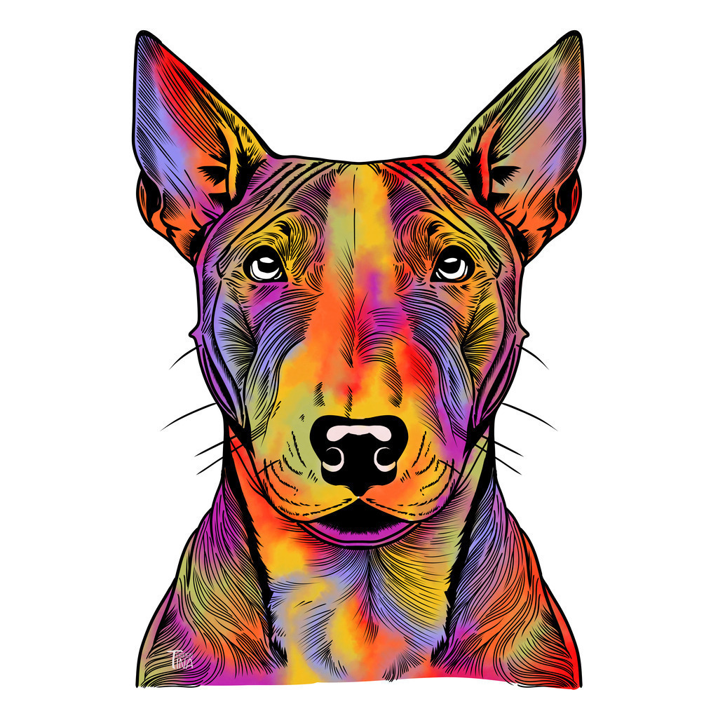 Bulli | Illustrationen, digitalpainting, animals, dogs, hunde, art, Kunst, Illustrationsart, Bielefeld, Germany - Realisiert mit Pictrs.com