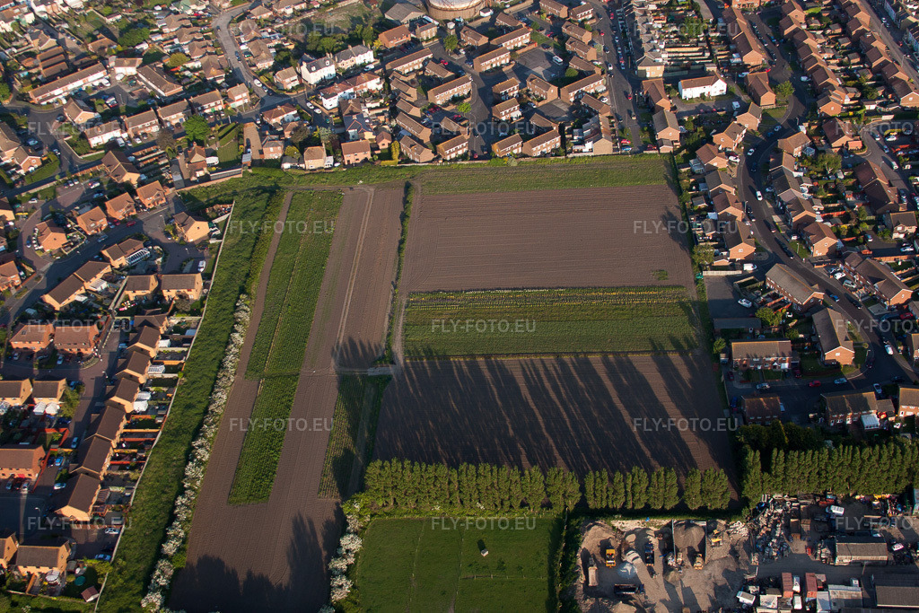 Vue aérienne: Vue de la ville à Deal dans le département Angleterre, Grande Bretagne. Photo: IMG_50739.jpg prise le 27/05/2012 par Werner Riehm/FLY-FOTO.eu – Résolution de l'original: 4752 x 3168 px