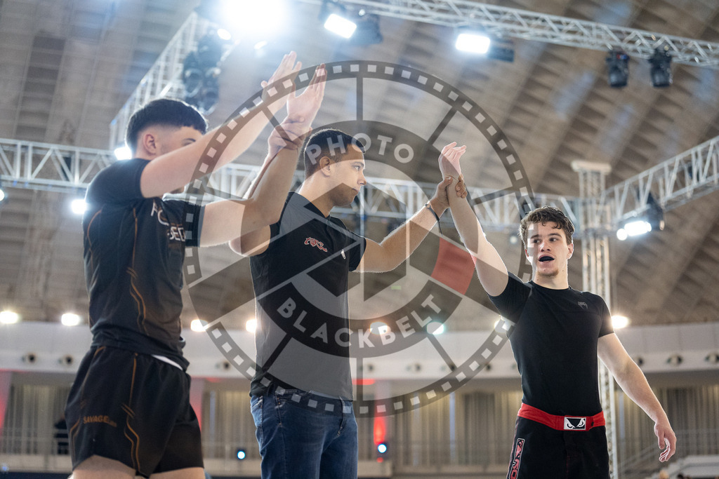 20260214PBB1393 | Fighters compete during the ADCC European Trials  competition day 1 in Belgrade, Serbia, on February 14, 2026.