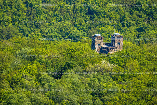 Hagen230502192 | Luftbild, Eugen-Richter-Turm im Waldgebiet, Wehringhausen, Hagen, Sauerland, Nordrhein-Westfalen, Deutschland