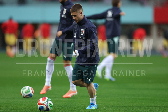 Austria vs Ghana – International Football Match    | VIENNA, AUSTRIA, 27.MAR.26 - SOCCER - OEFB international test match, Austria vs Ghana. The image shows Romano Christian Schmid (AUT) during warm up.