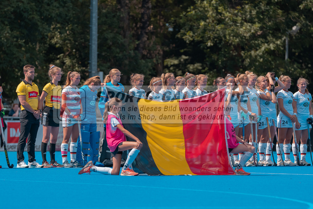 HK_20230712_101507 | Euro Hockey WU18 Belgium vs Germany Championship Girls &amp; Boys am 12.7.2023 CHTC , Krefeld ,