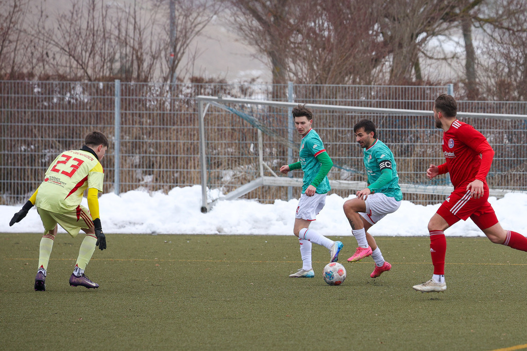 Heldenfingen-Buch_260131_8502 | SG Heldenfingen/Heuchlingen vs. TSV Buch, Fußball, Herren, Freundschaftsspiel, 2025/2026, 31.01.2026 in Söhnstetten, Kunstrasenplatz (Foto: Michael Bulling) - Realisiert mit Pictrs.com