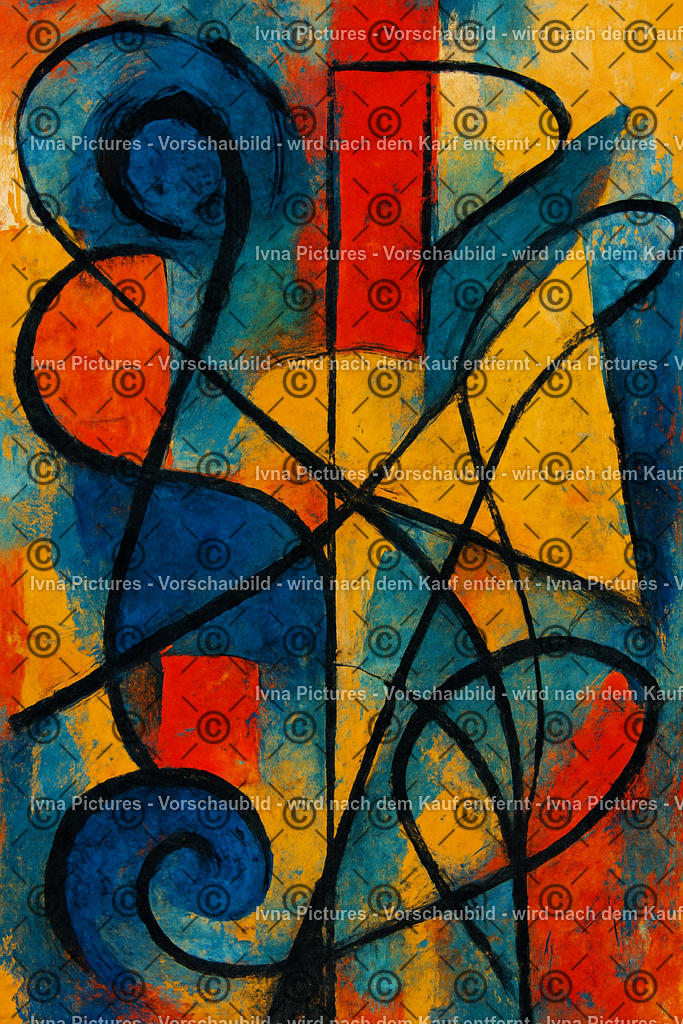 Abstrakte Formen und lebendige Farben | Ivna Pictures - Realisiert mit Pictrs.com